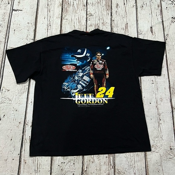 Jeff Gordon Nascar Racing Vintage Motorsport Crewneck Tee Tshirt XL - Picture 2 of 8